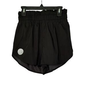 SHEIN black pull on shorts size 2